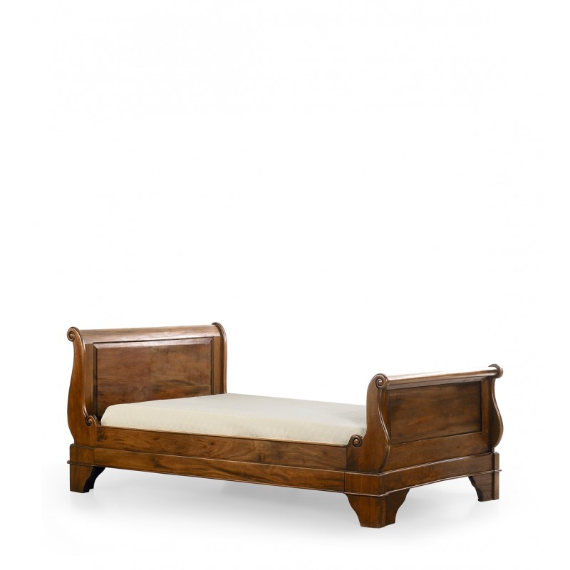 cama colonial madera maciza juvenil