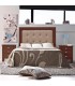 Dormitorio tapizado linea provenzal con cómoda