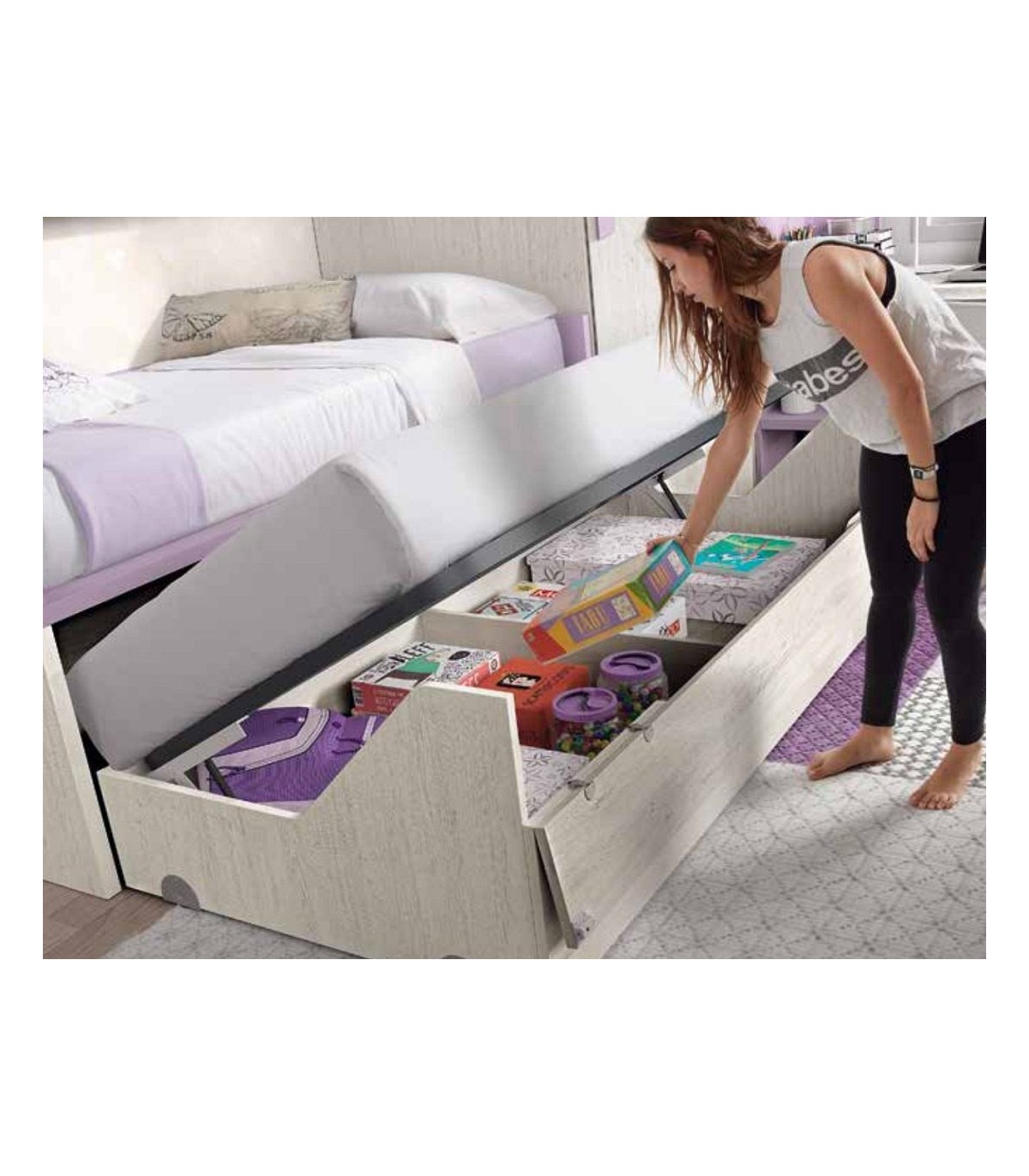 Venta de Canapés cama de 105 x 190 cm - La mayor oferta del mercado 