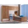 Dormitorio Nova con compacta madera