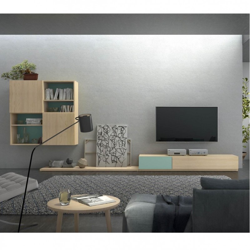 Salón de diseño minimalista en Mueblesguadalhorce.es