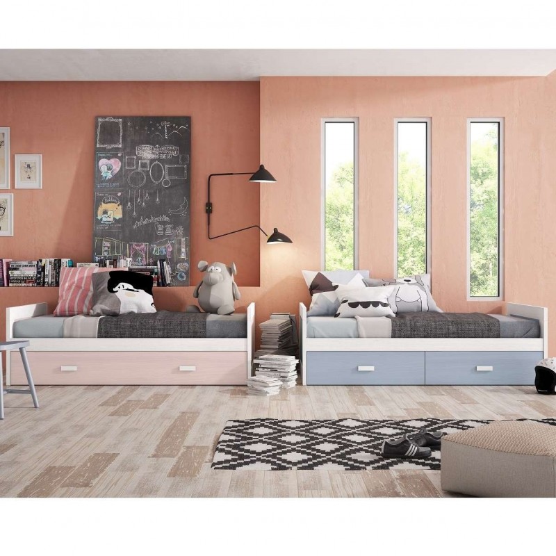 Cama Nido Coral Con Cajones En Mueblesguadalhorce.es